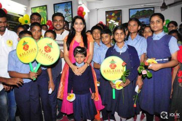 Rashmi Goutham And Getup Srinu At Akshara Kalasha Foundation